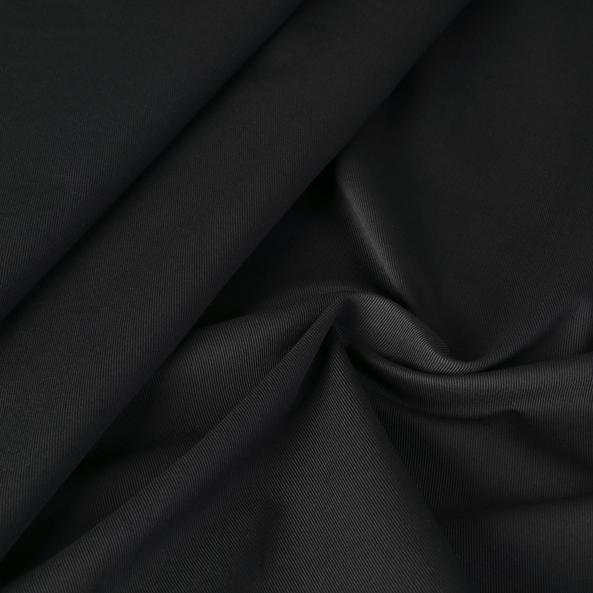 Black Heavy Twill Fabric 3511