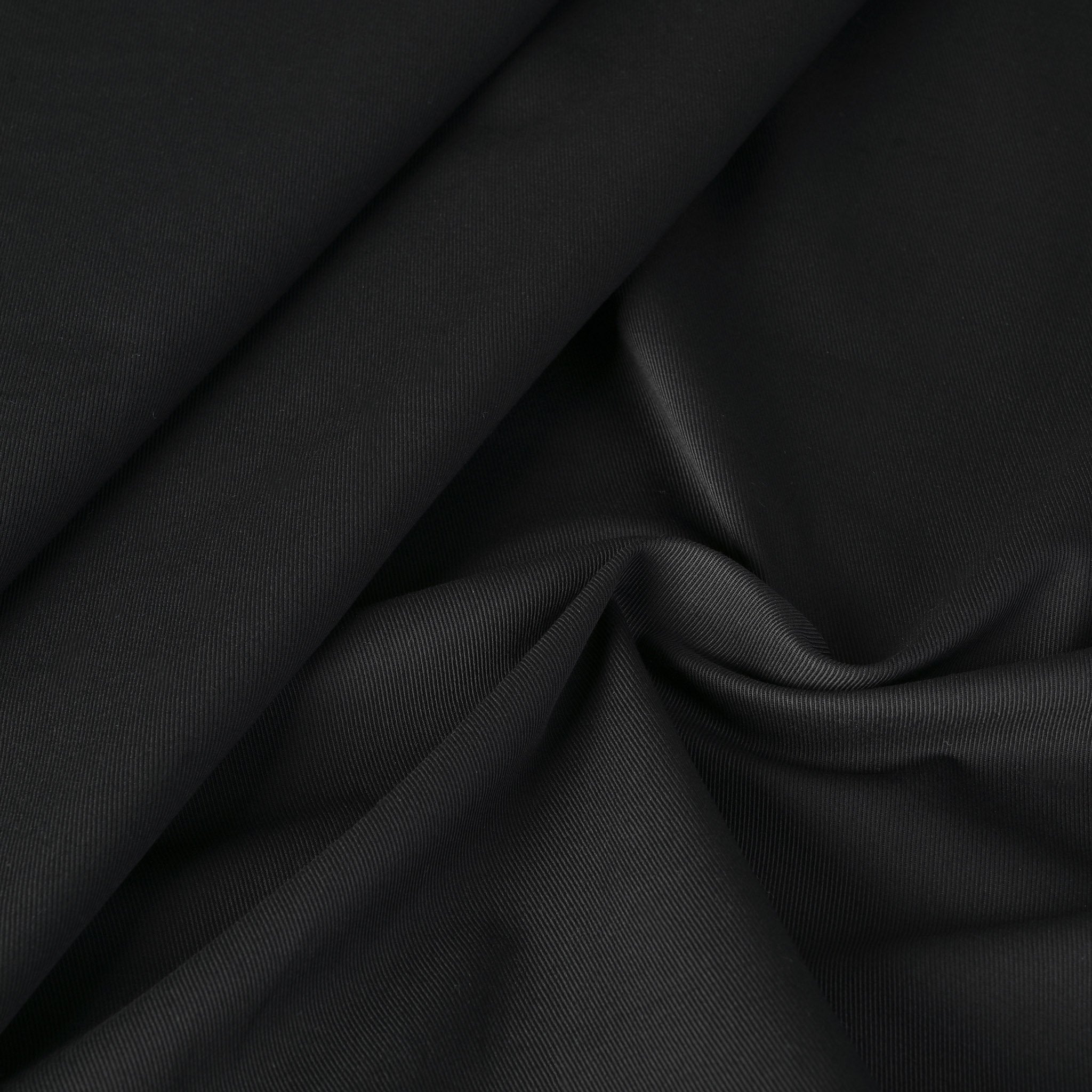 Black Heavy Twill Fabric 3511