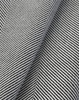Black Herringbone Suiting Fabric 3811