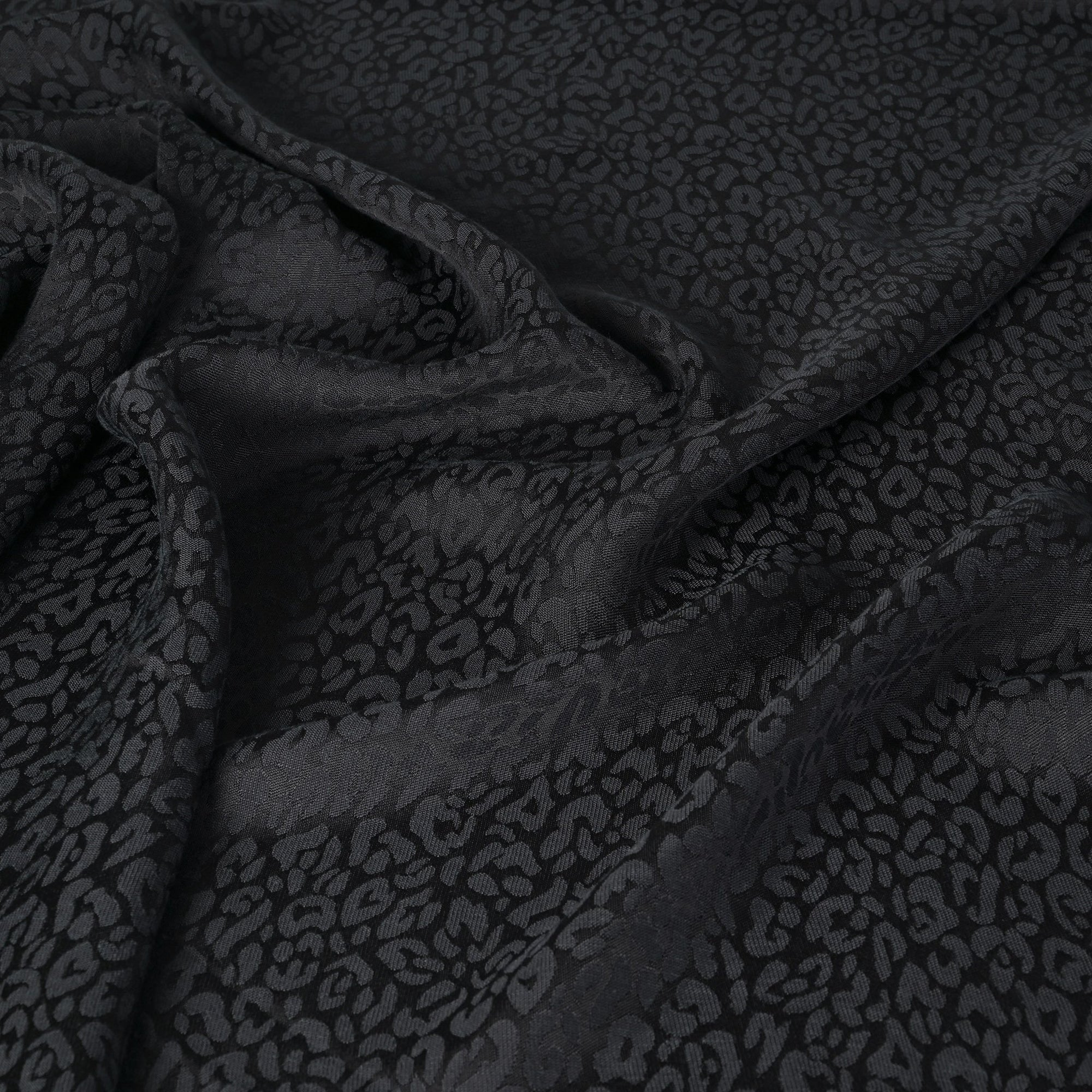 Black Jacquard Fabric 11133