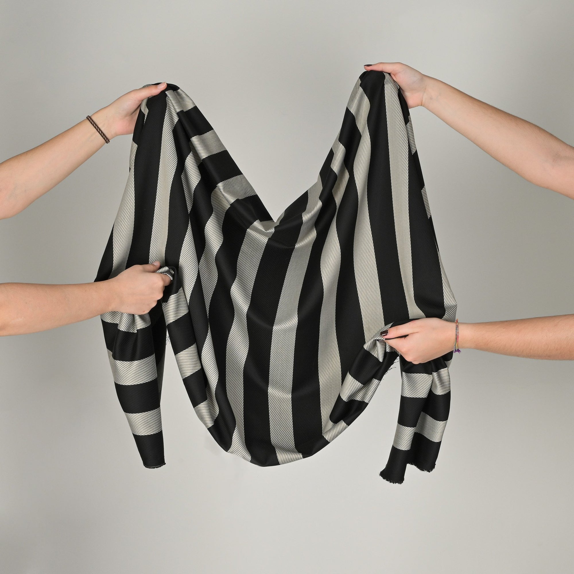 Black Jacquard Fabric 5402