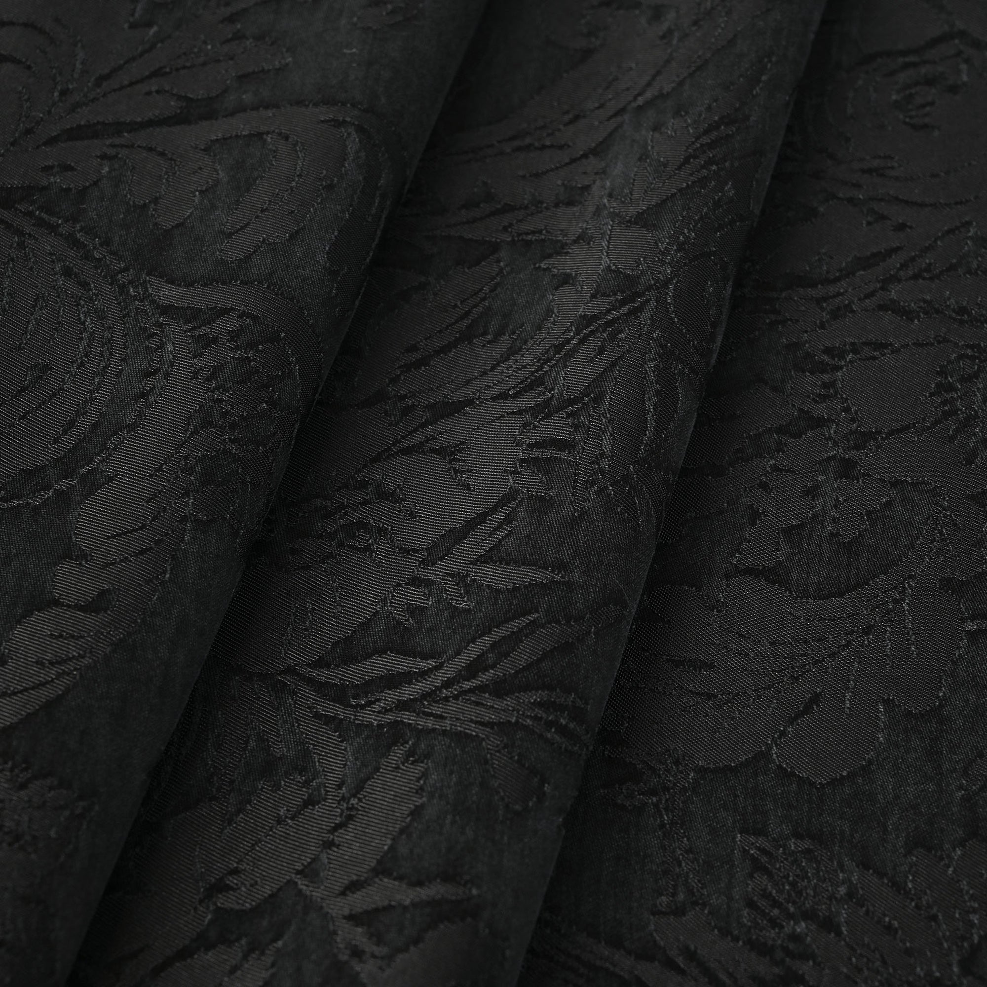 Black Jacquard Fabric 8223