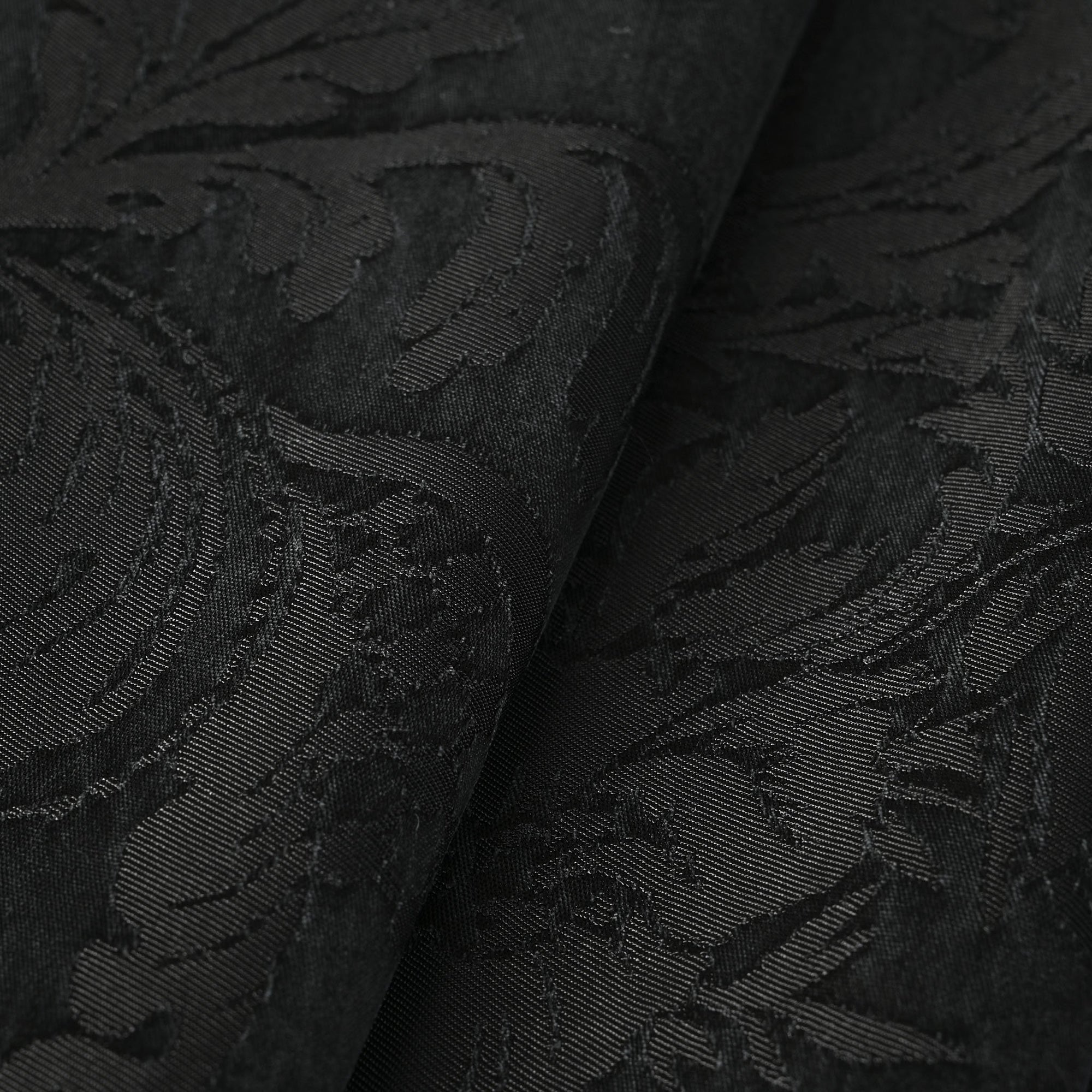 Black Jacquard Fabric 8223