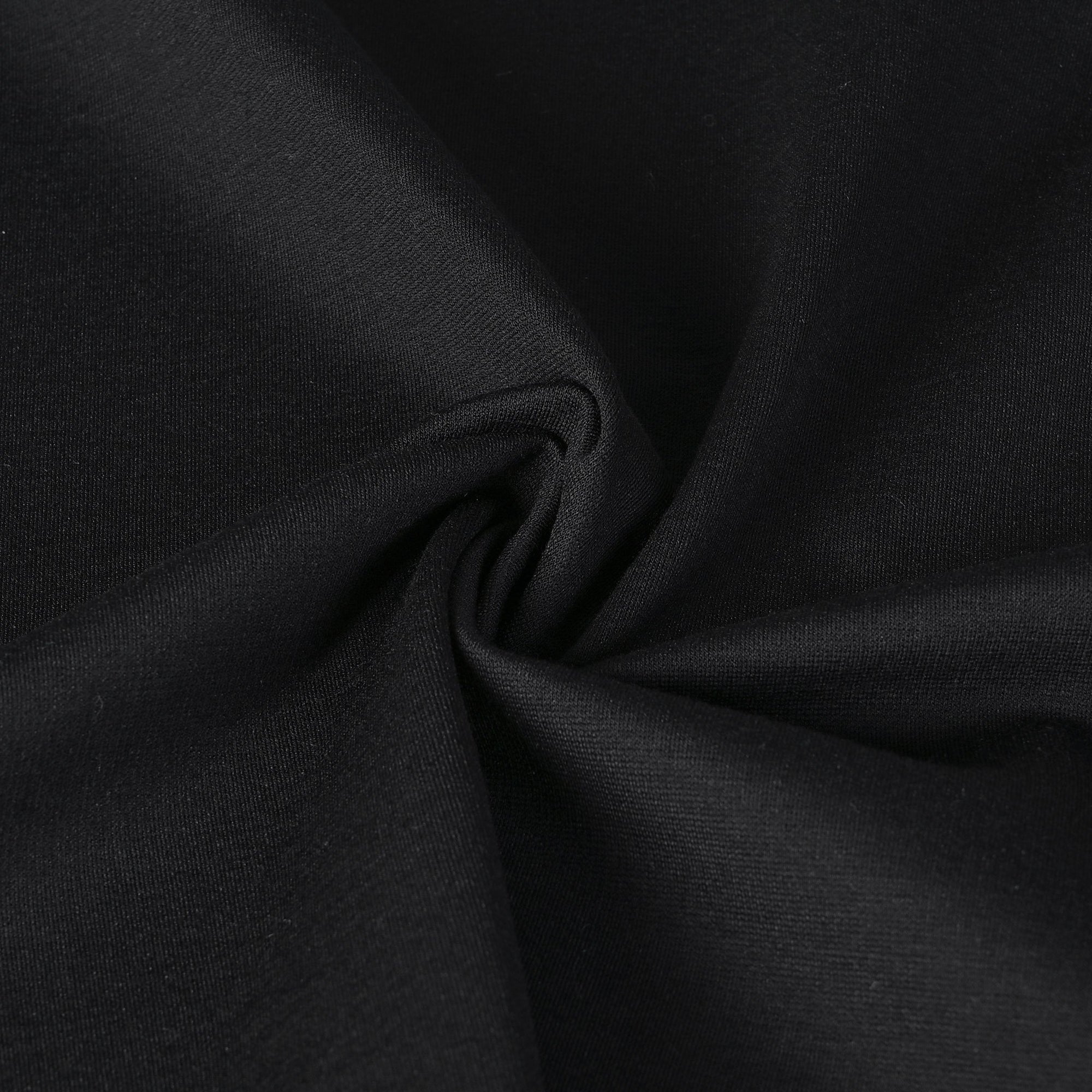 Black Stretchy Knit Fabric 11135