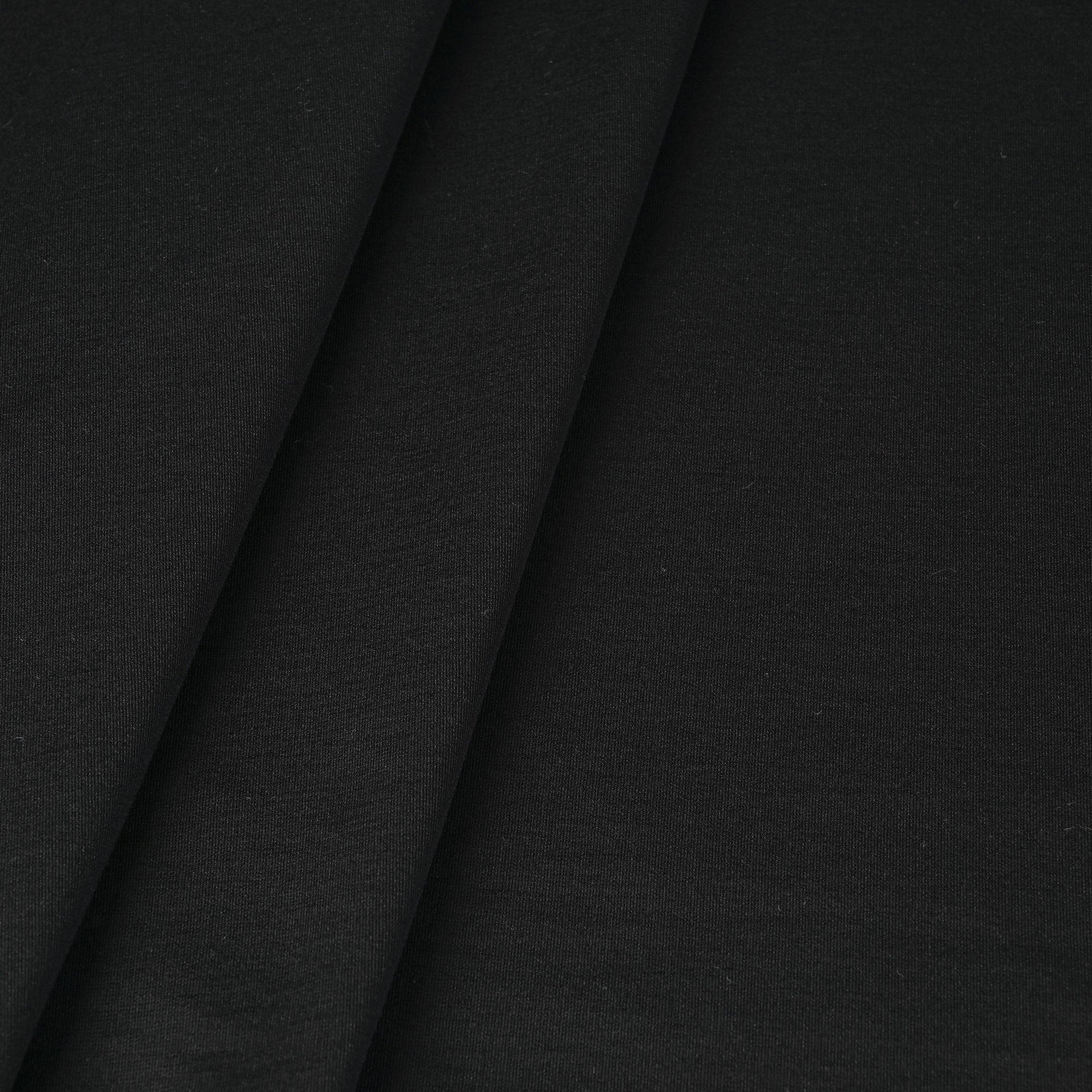 Black Stretchy Knit Fabric 11135