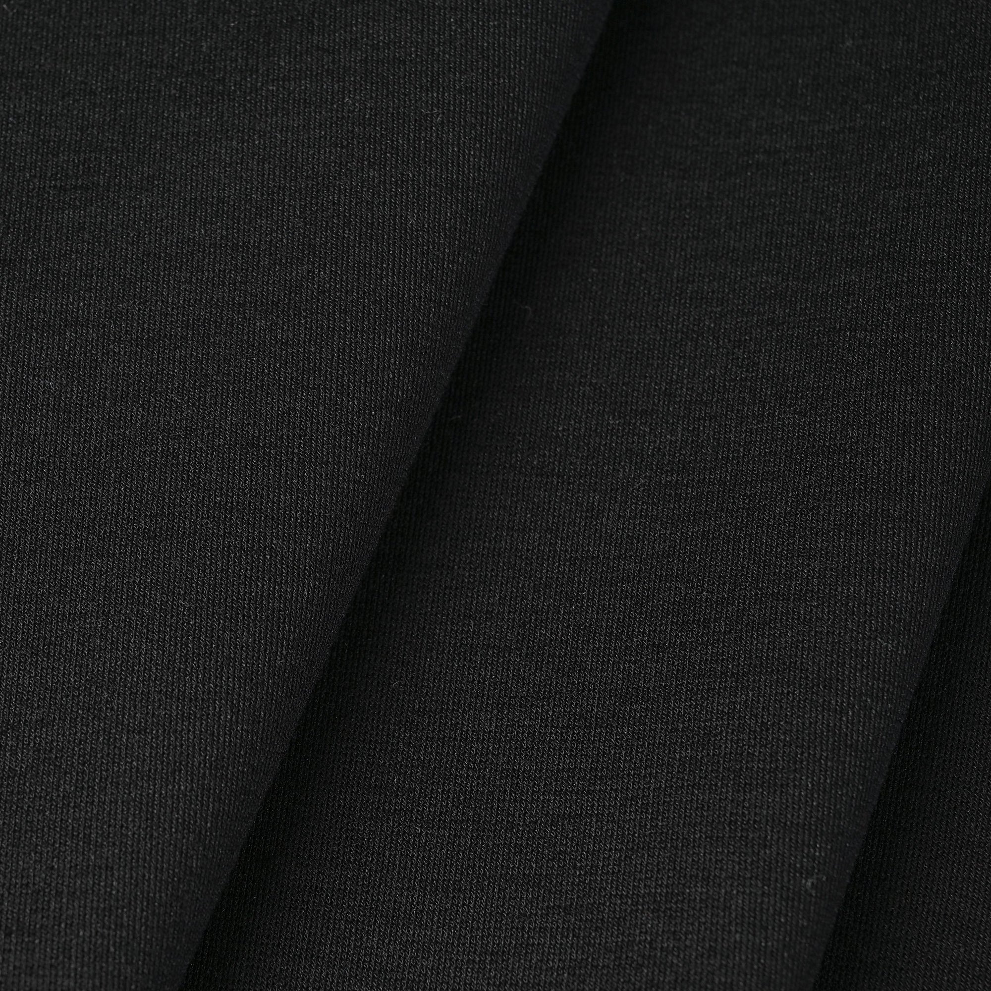 Black Stretchy Knit Fabric 11135