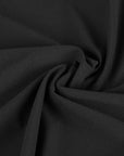 Black Jersey Fabric 373