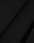 Black Melton Coating Fabric 10667