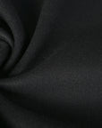 Black Melton Coating Fabric 1241