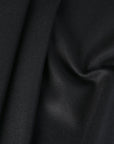 Black Melton Coating Fabric 1241