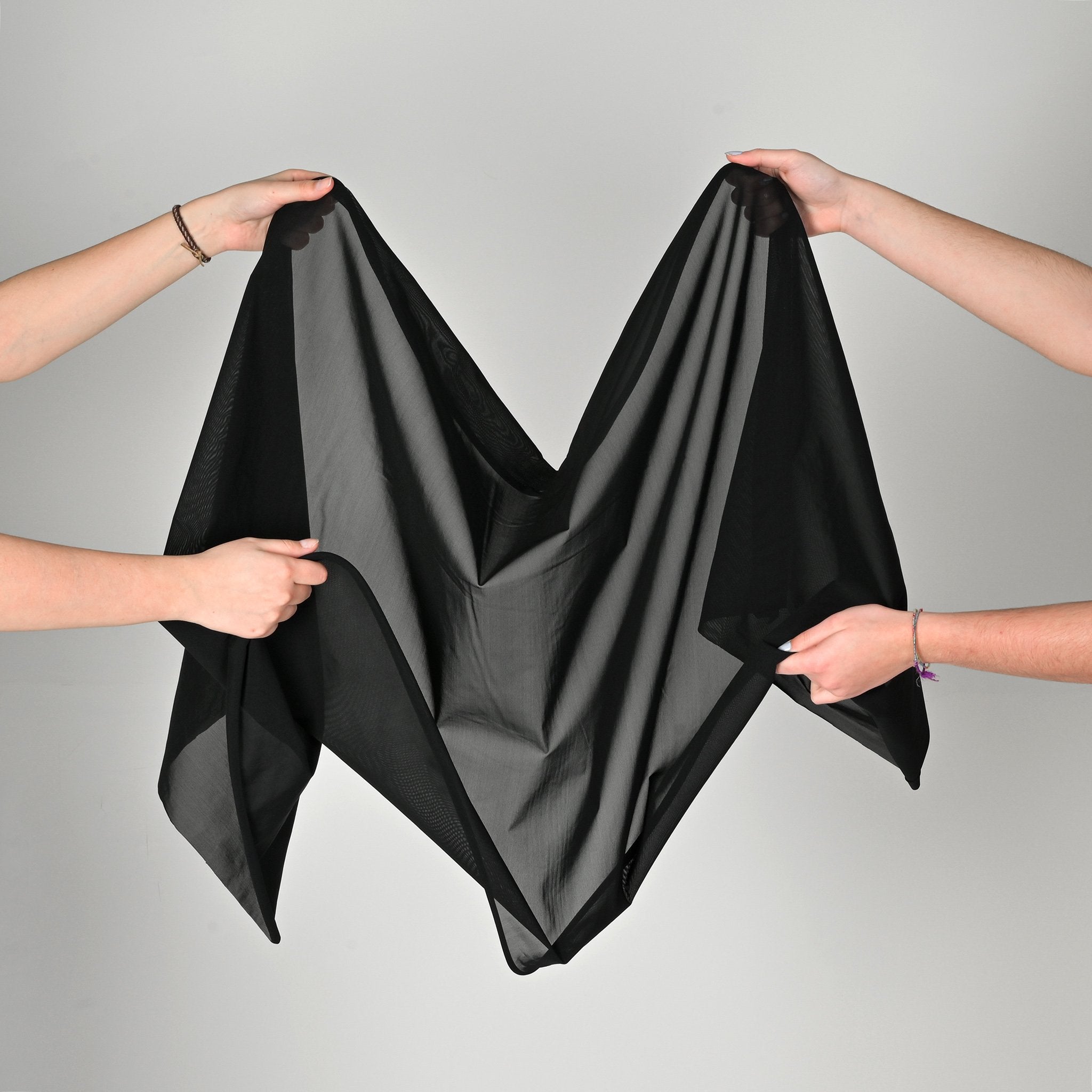 Black Mesh Fabric 4709