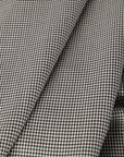 Black Pied de Poule Suiting Fabric 3787