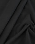 Black Polar Fleece Fabric 918