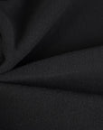 Black Polar Fleece Fabric 918