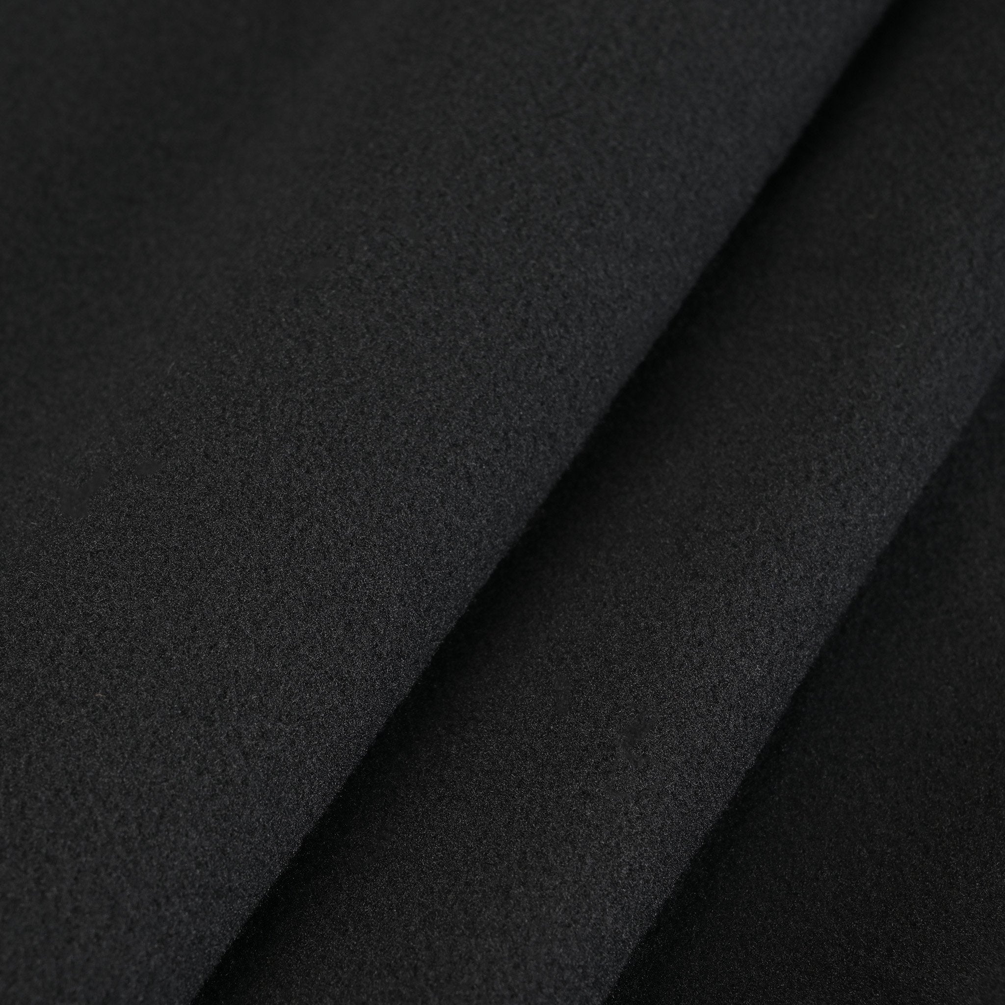 Black Polar Fleece Fabric 918