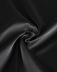 Black Satin Fabric 95343