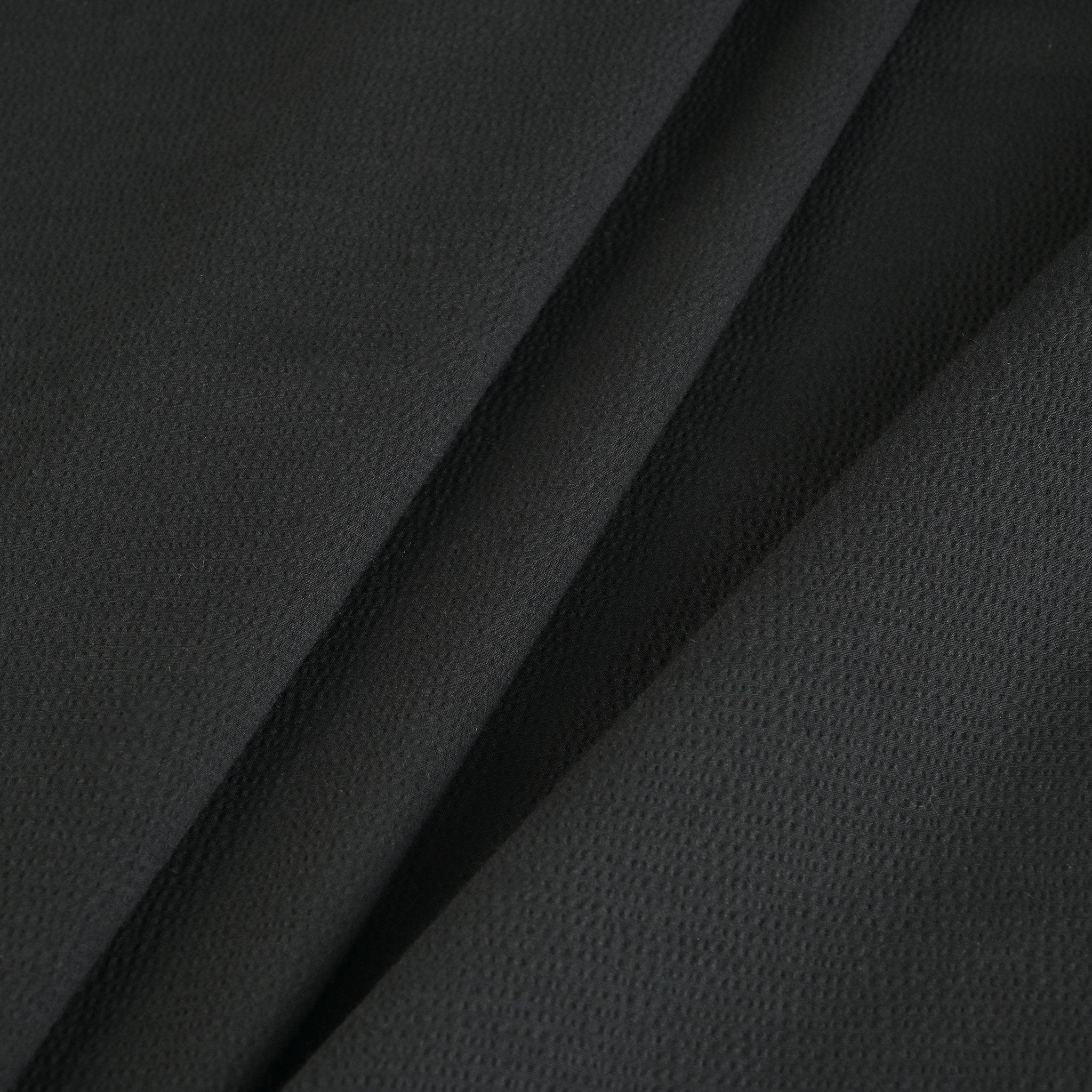 Black Seersucker Fabric 7987