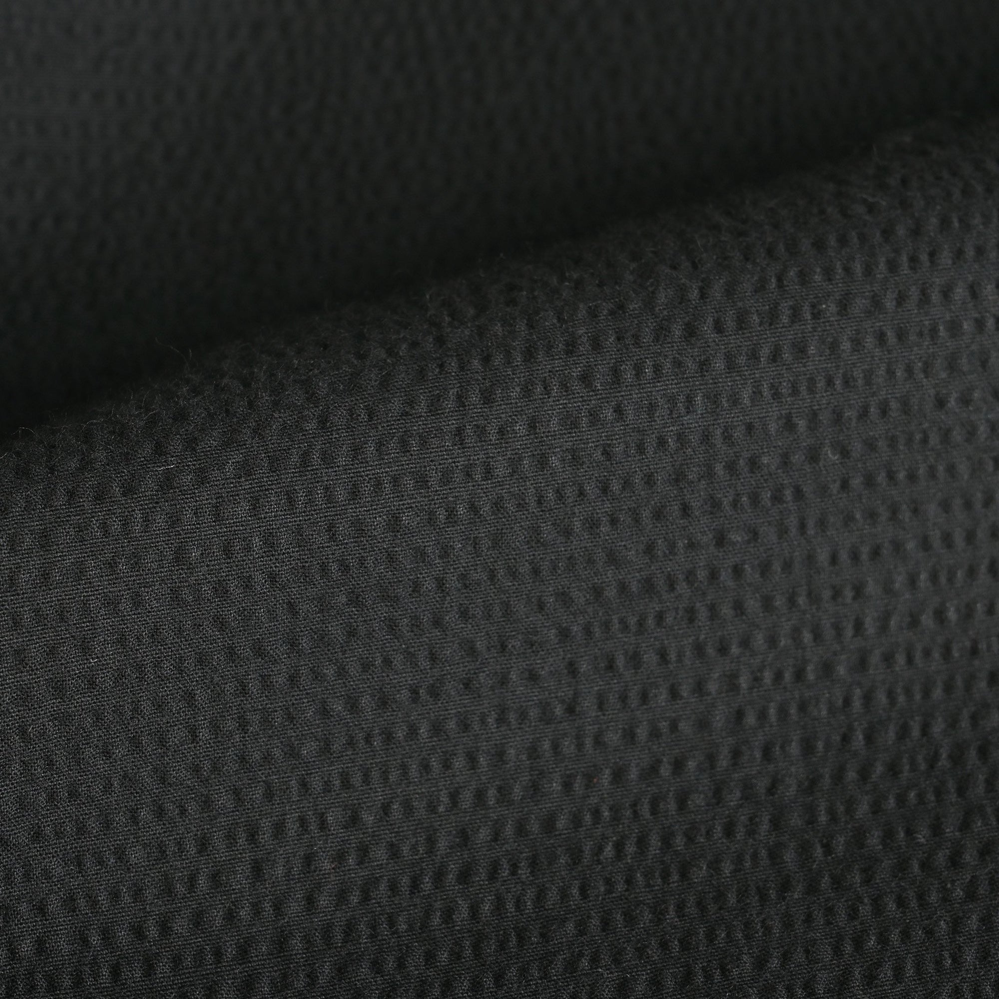 Black Seersucker Fabric 7987
