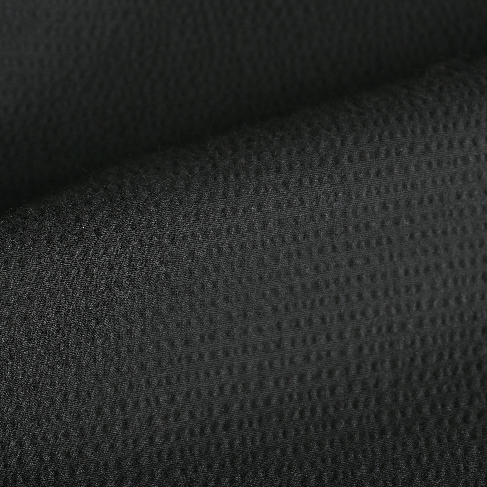 Black Seersucker Fabric 7987