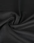 Black Silk Twill Fabric 95342