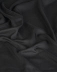 Black Silk Twill Fabric 95342