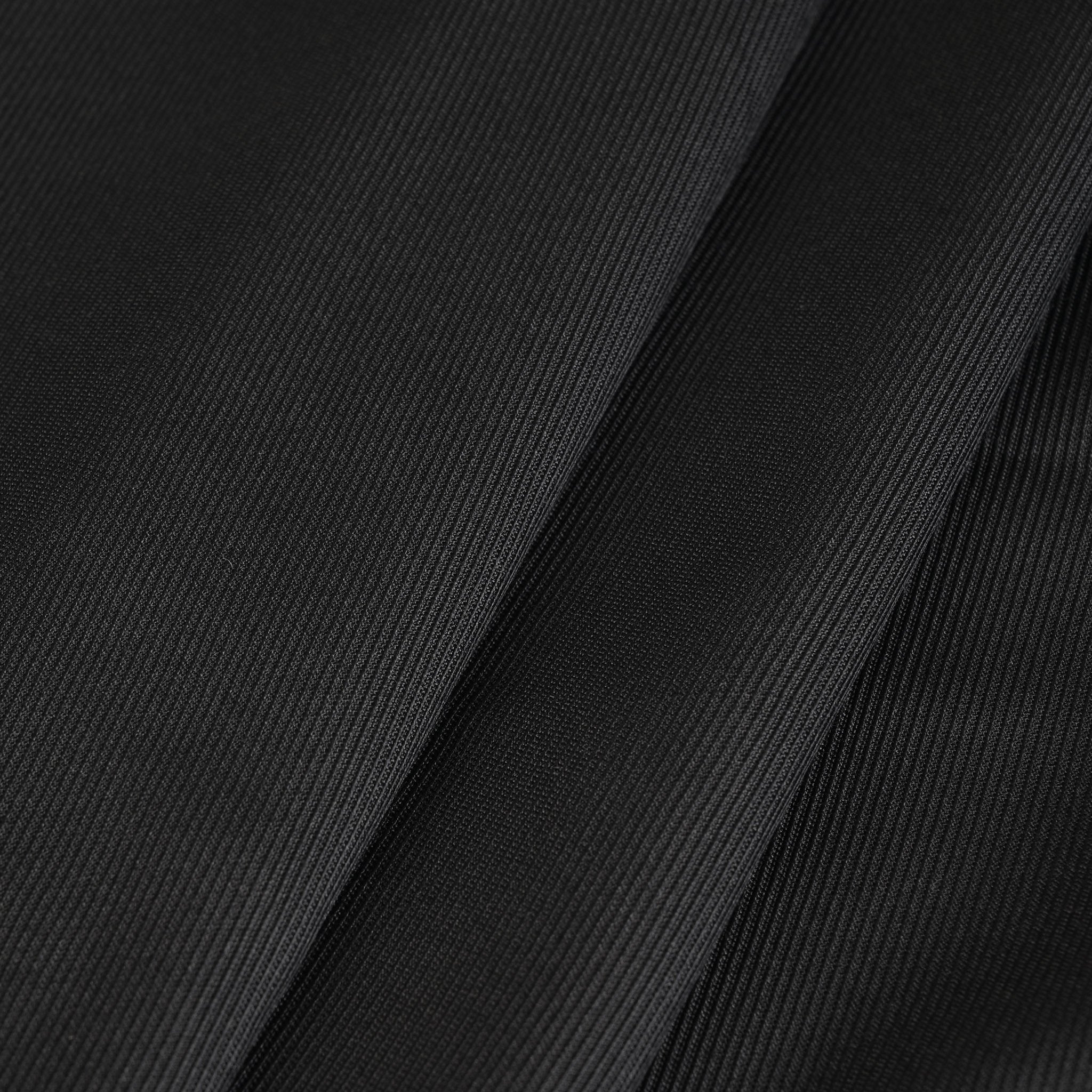 Black Silk Twill Fabric 95342