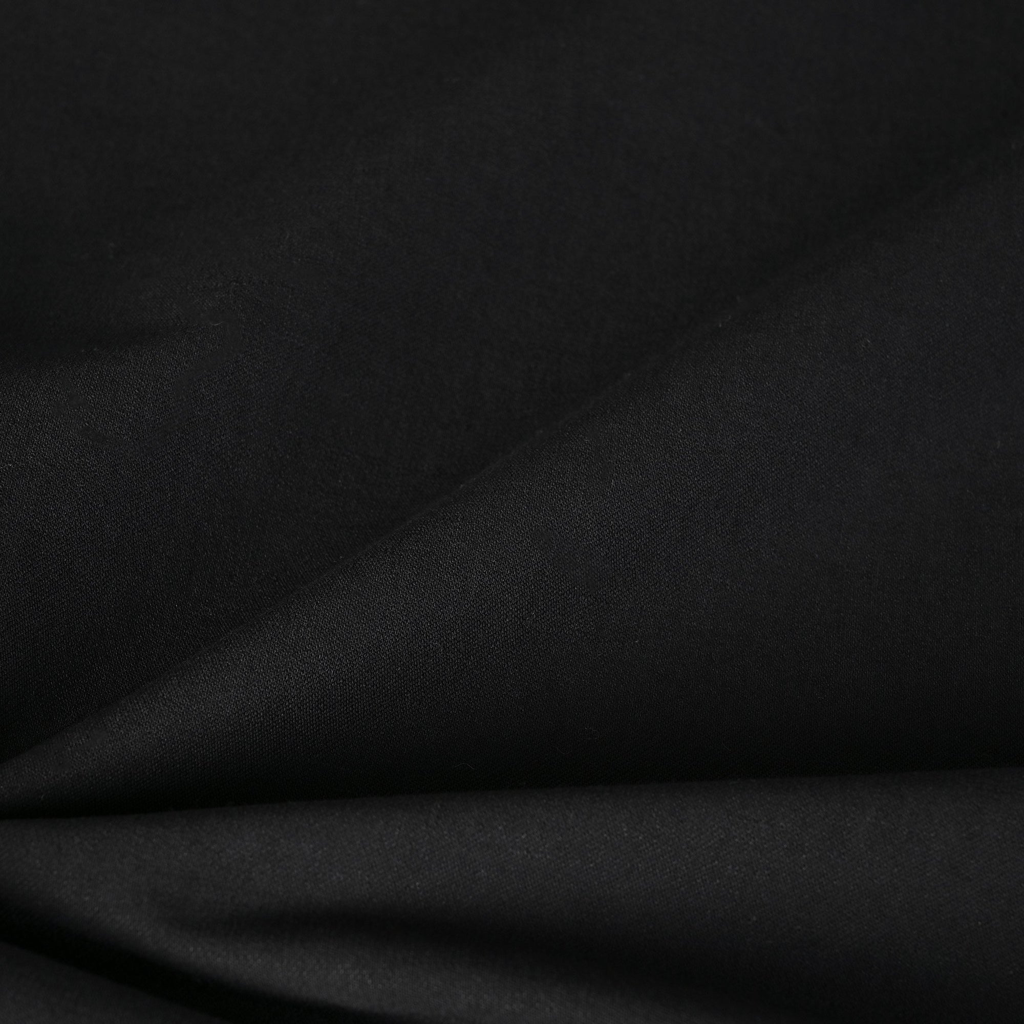 Black Stretchy Cotton Fabric 2238