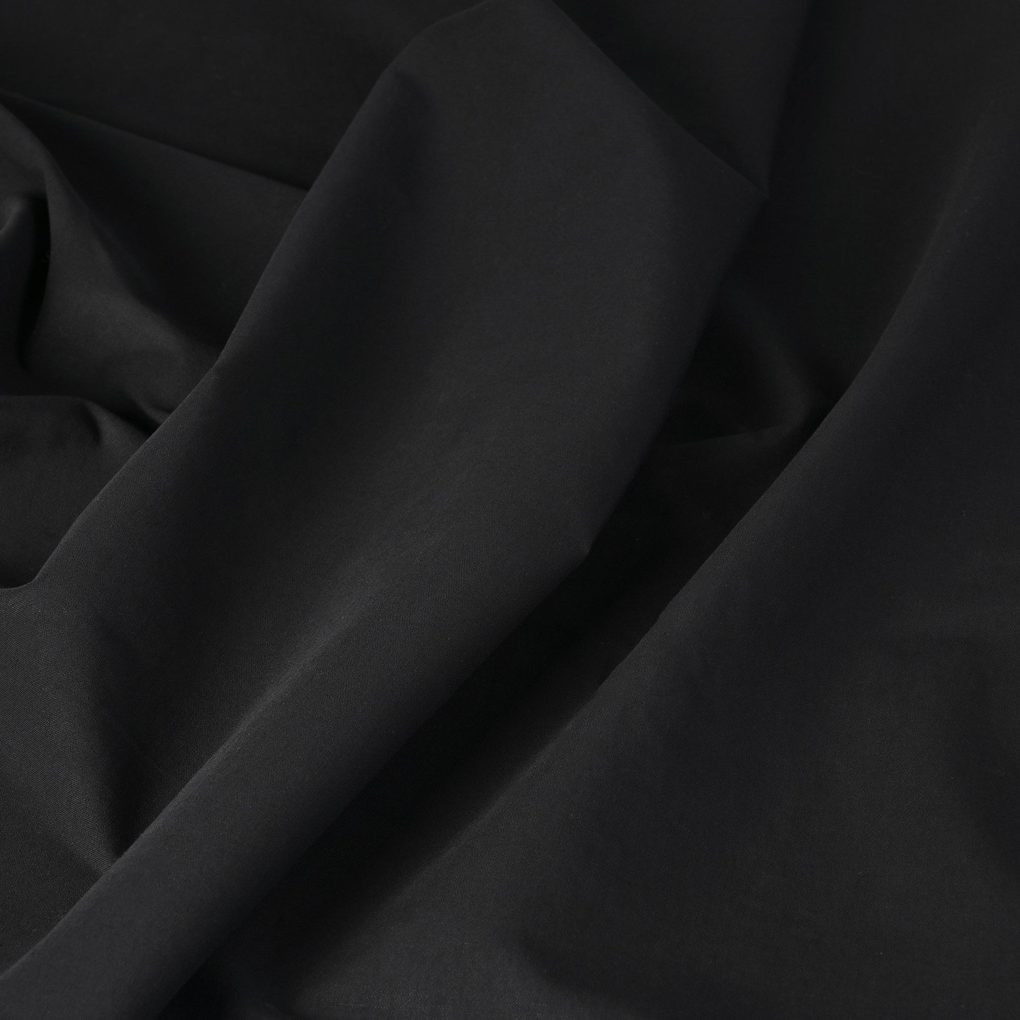 Black Stretchy Cotton Fabric 2238