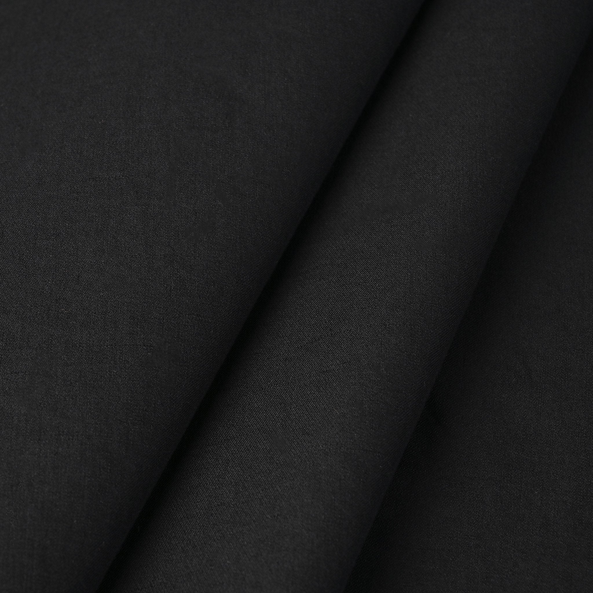 Black Stretchy Cotton Fabric 2238