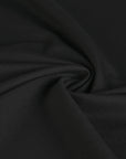 Black Stretchy Jersey Fabric 95277