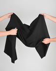 Black Stretchy Jersey Fabric 95277