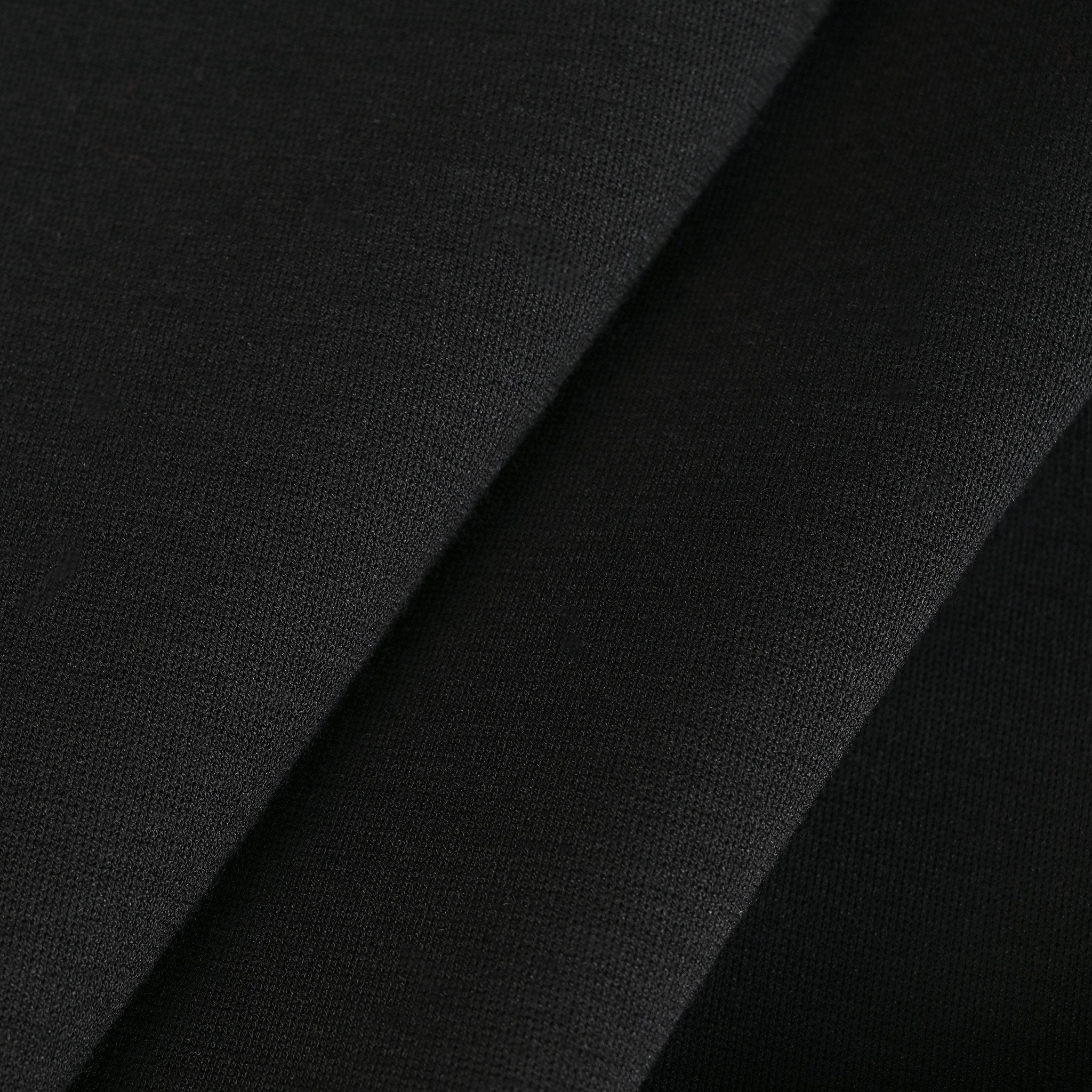 Black Stretchy Jersey Fabric 95277