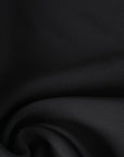 Black Stretchy Suiting Fabric 12042