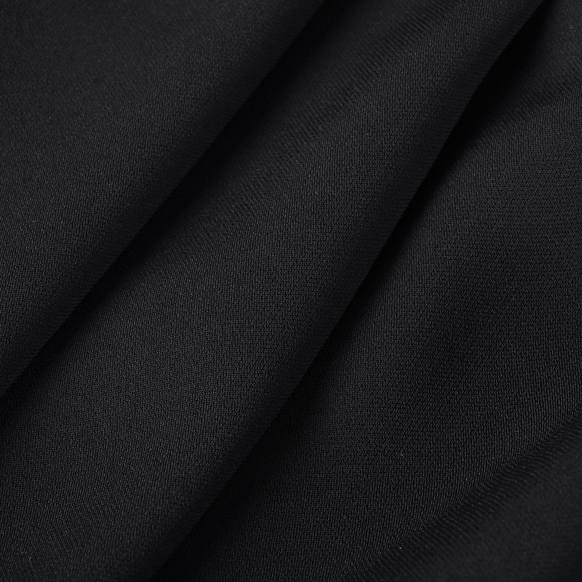 Black Suiting Fabric 12042