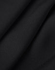 Black Stretchy Suiting Fabric 12042