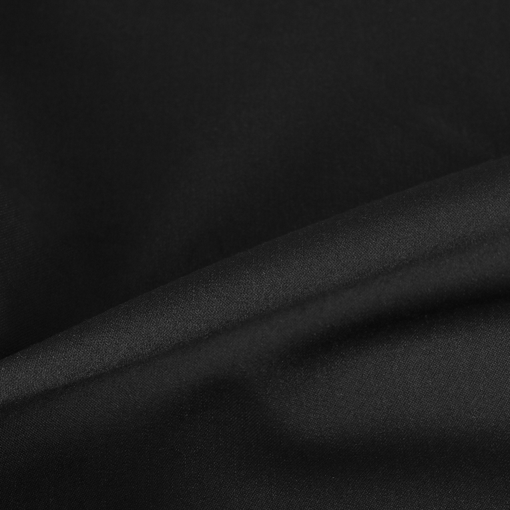 Black Stretchy Suiting Fabric 12045