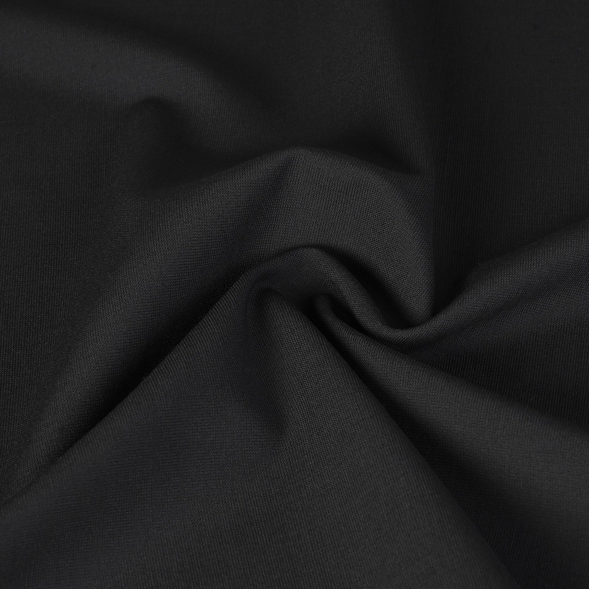 Black Stretchy Suiting Fabric 2233