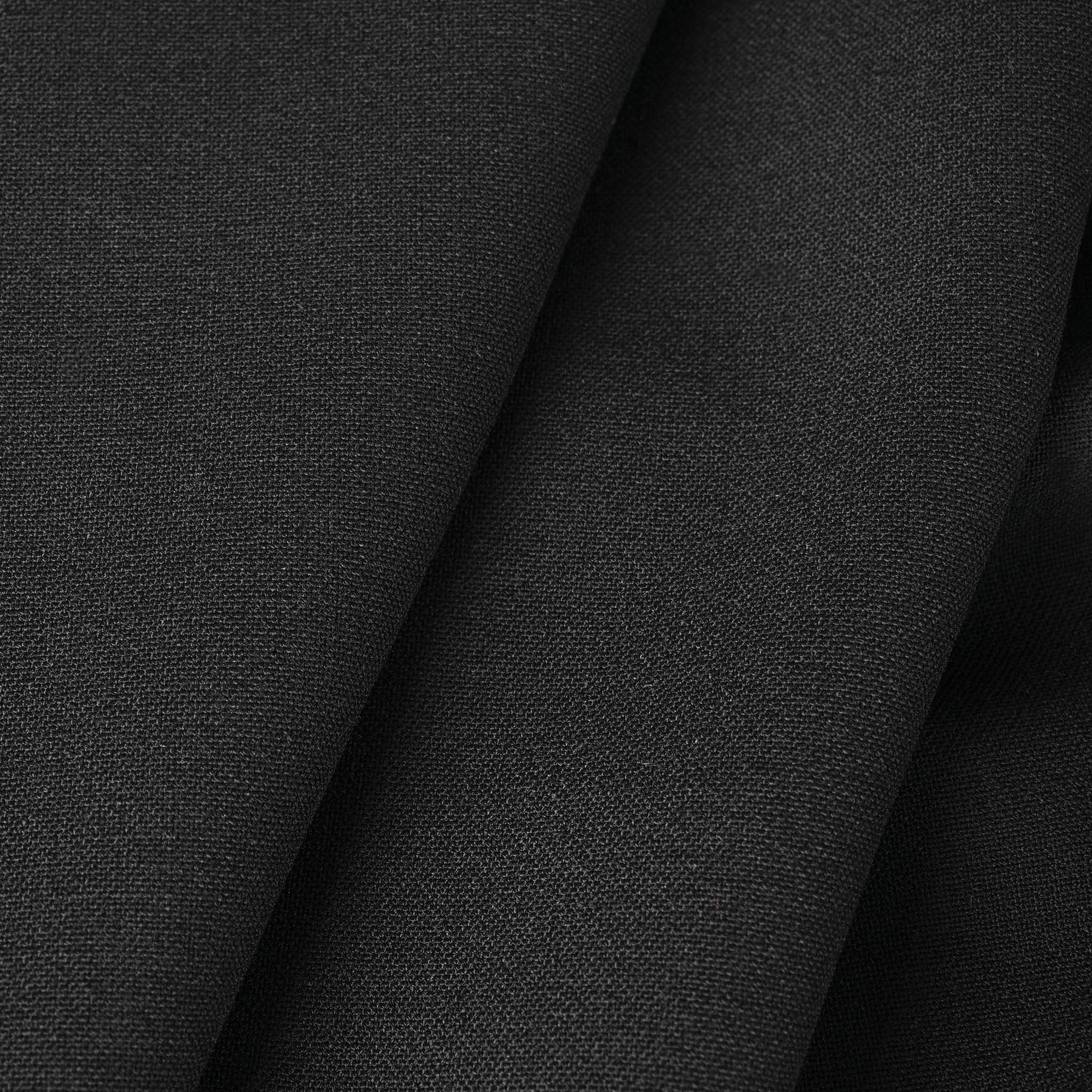 Black Stretchy Suiting Fabric 72970