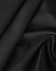 Black Stretchy Suiting Fabric 72970