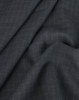 Black Striped Crepe Fabric 98