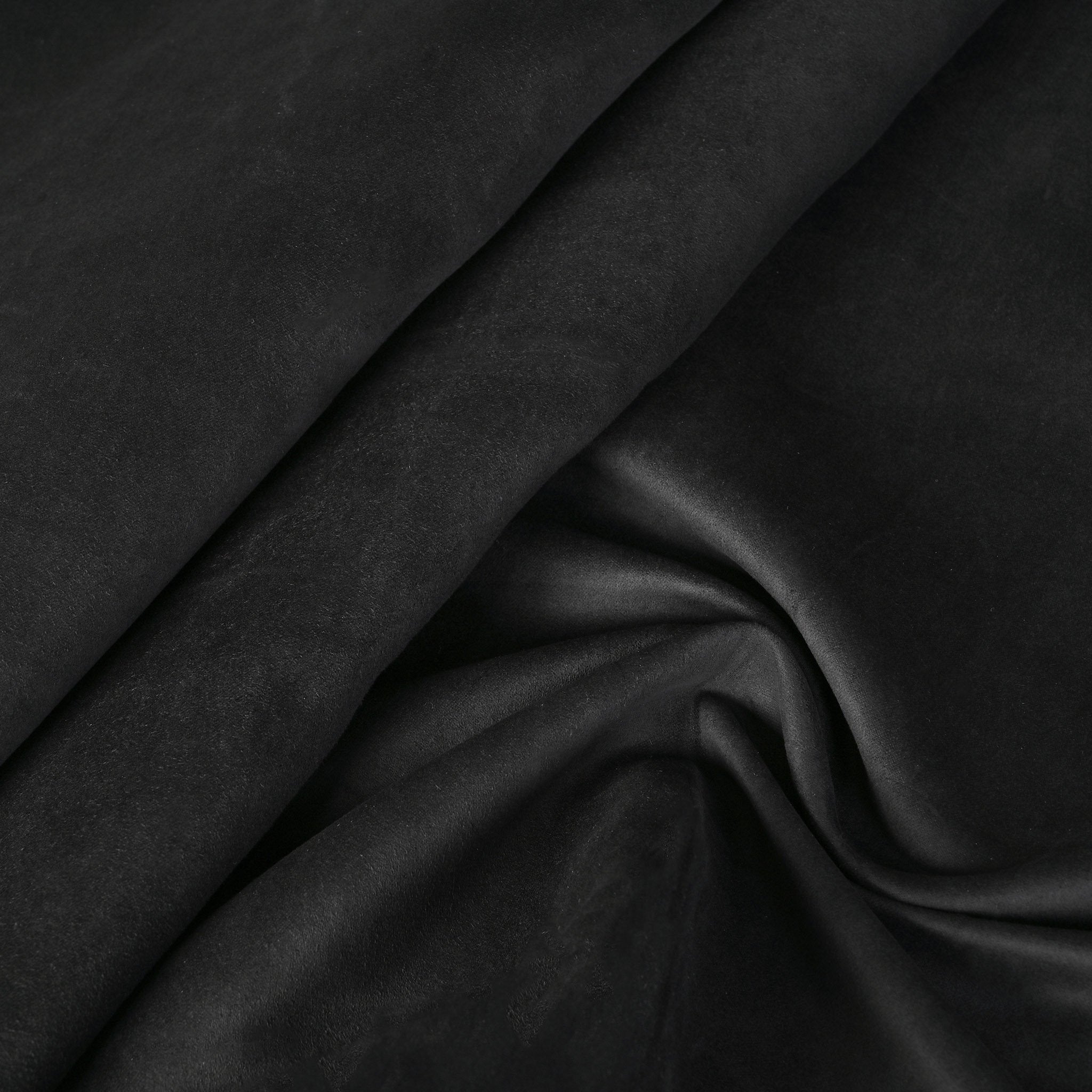 Black Suede Fabric 4954