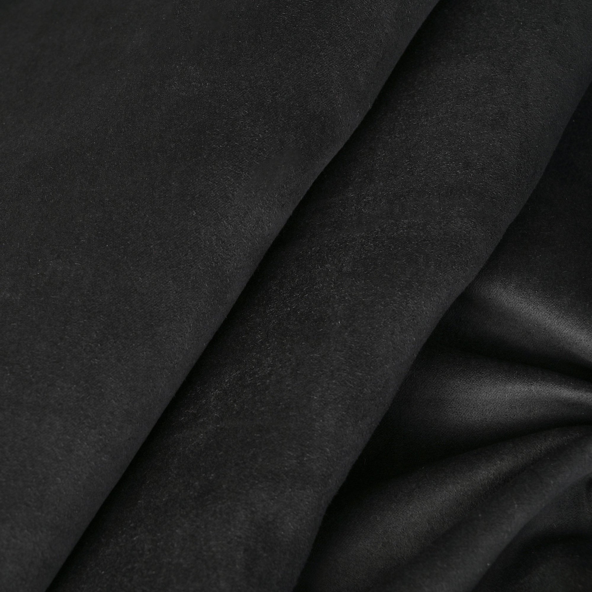 Black Suede Fabric 4954