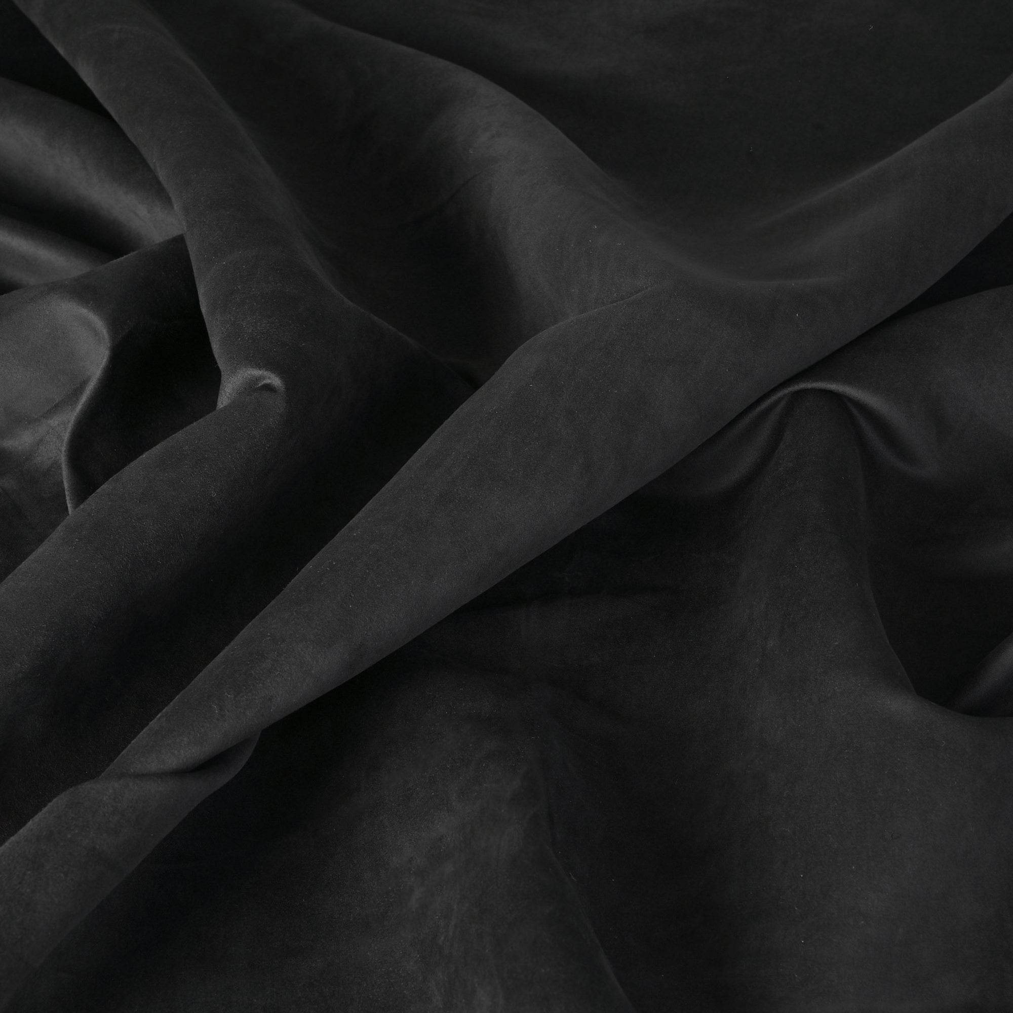 Black Suede Fabric 4954