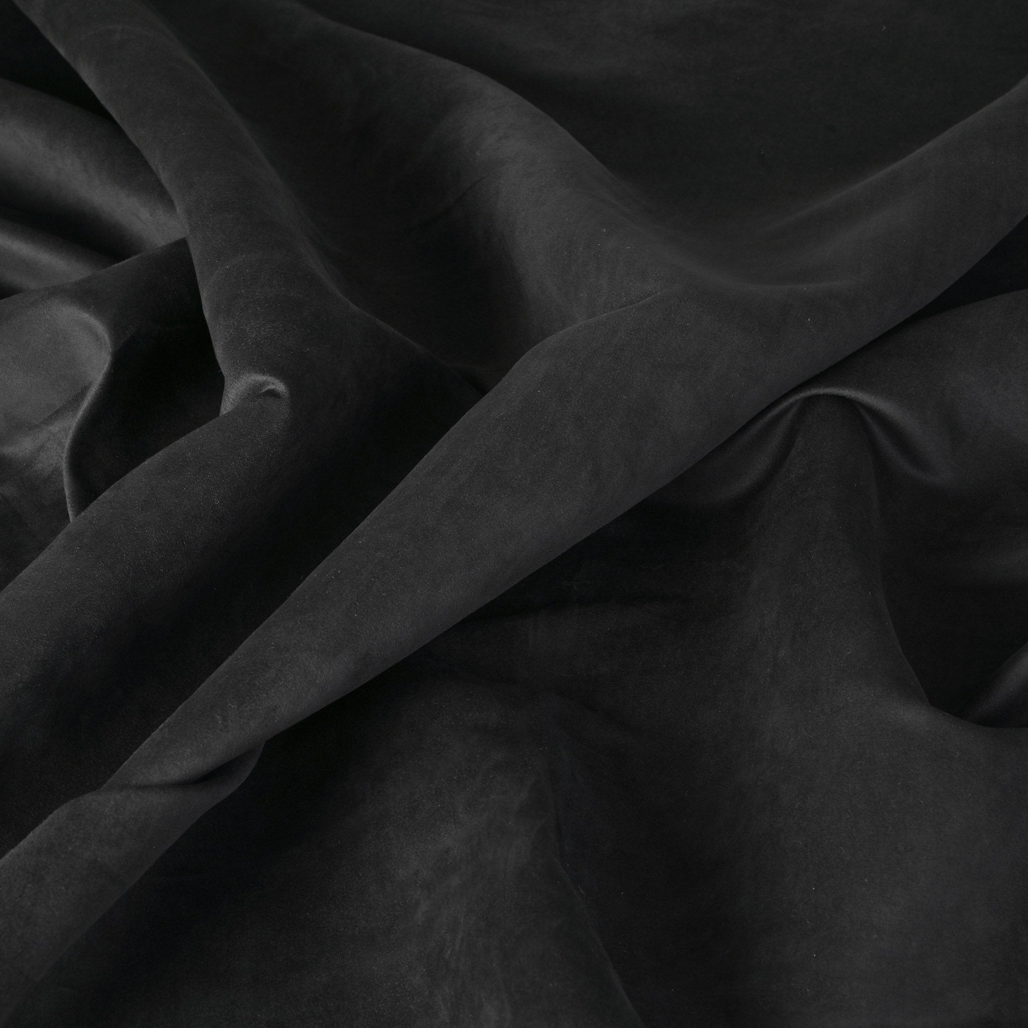 Black Suede Fabric 4954