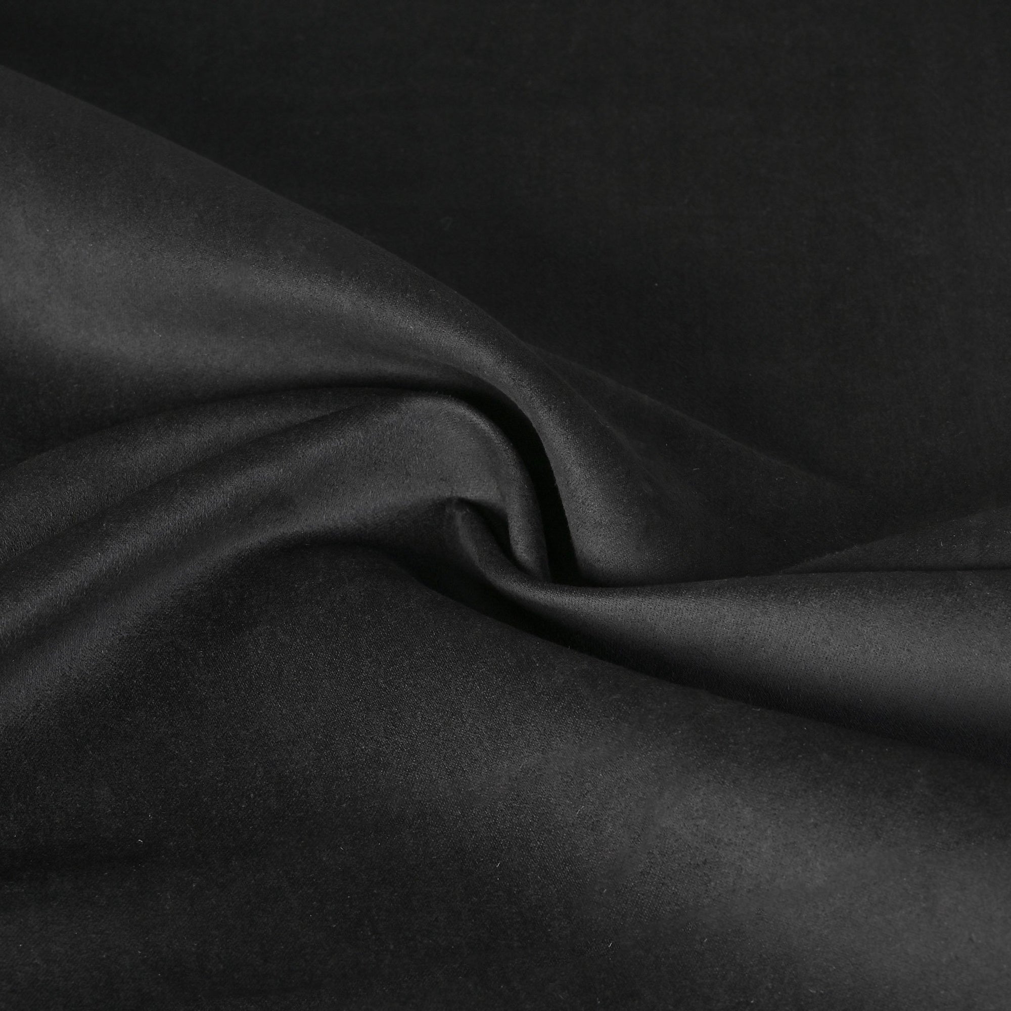Black Suede Fabric 4954