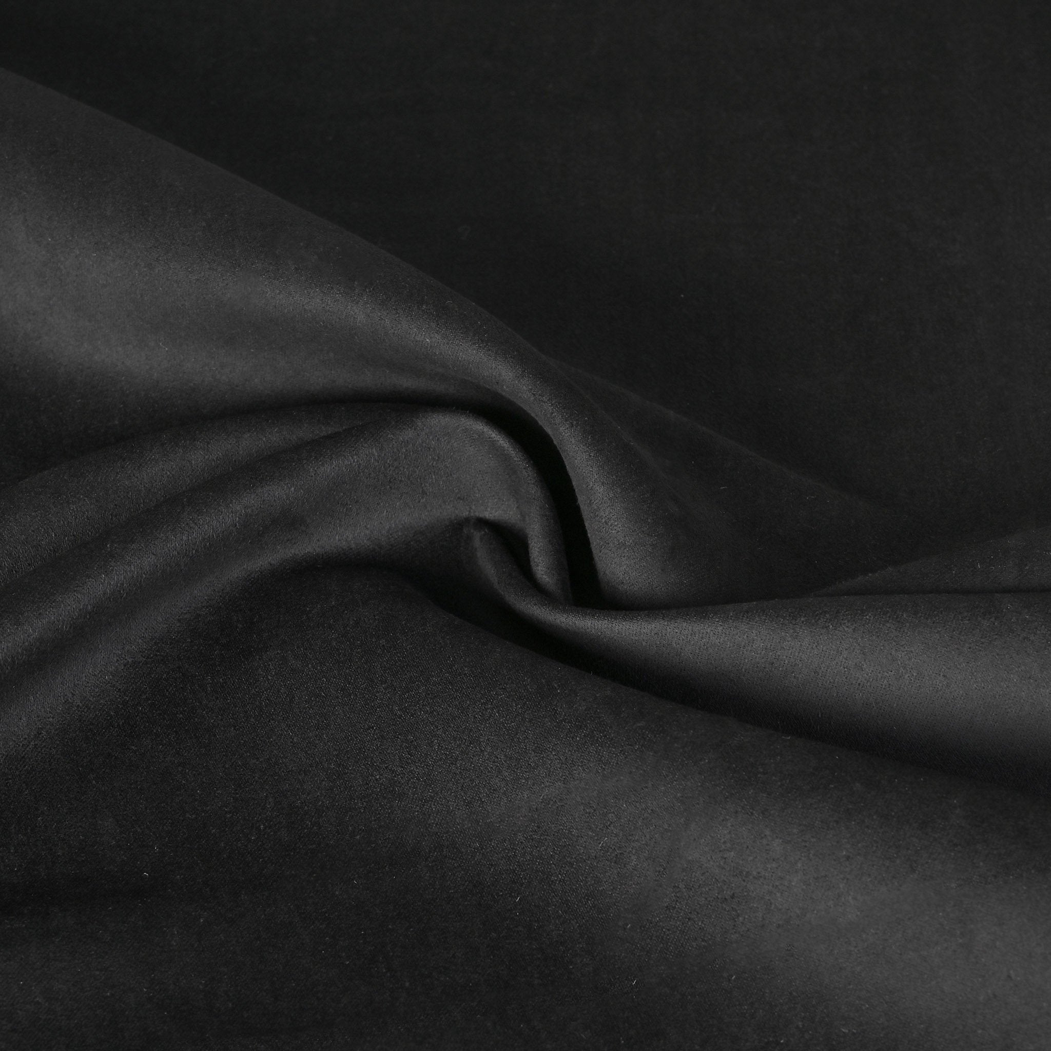 Black Suede Fabric 4954