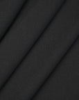 Black Suiting Crepe Fabric 95230