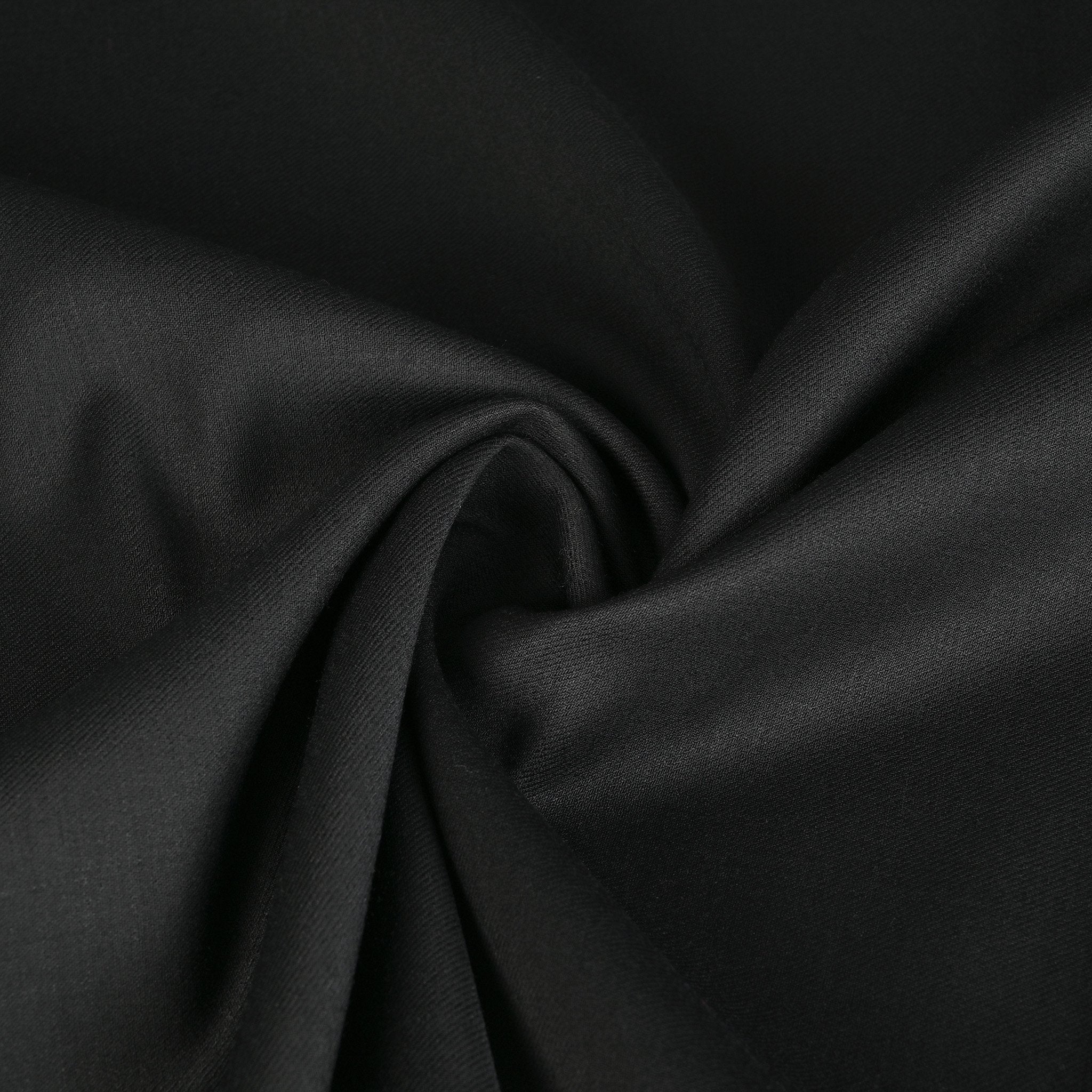 Black Suiting Crepe Fabric 97089