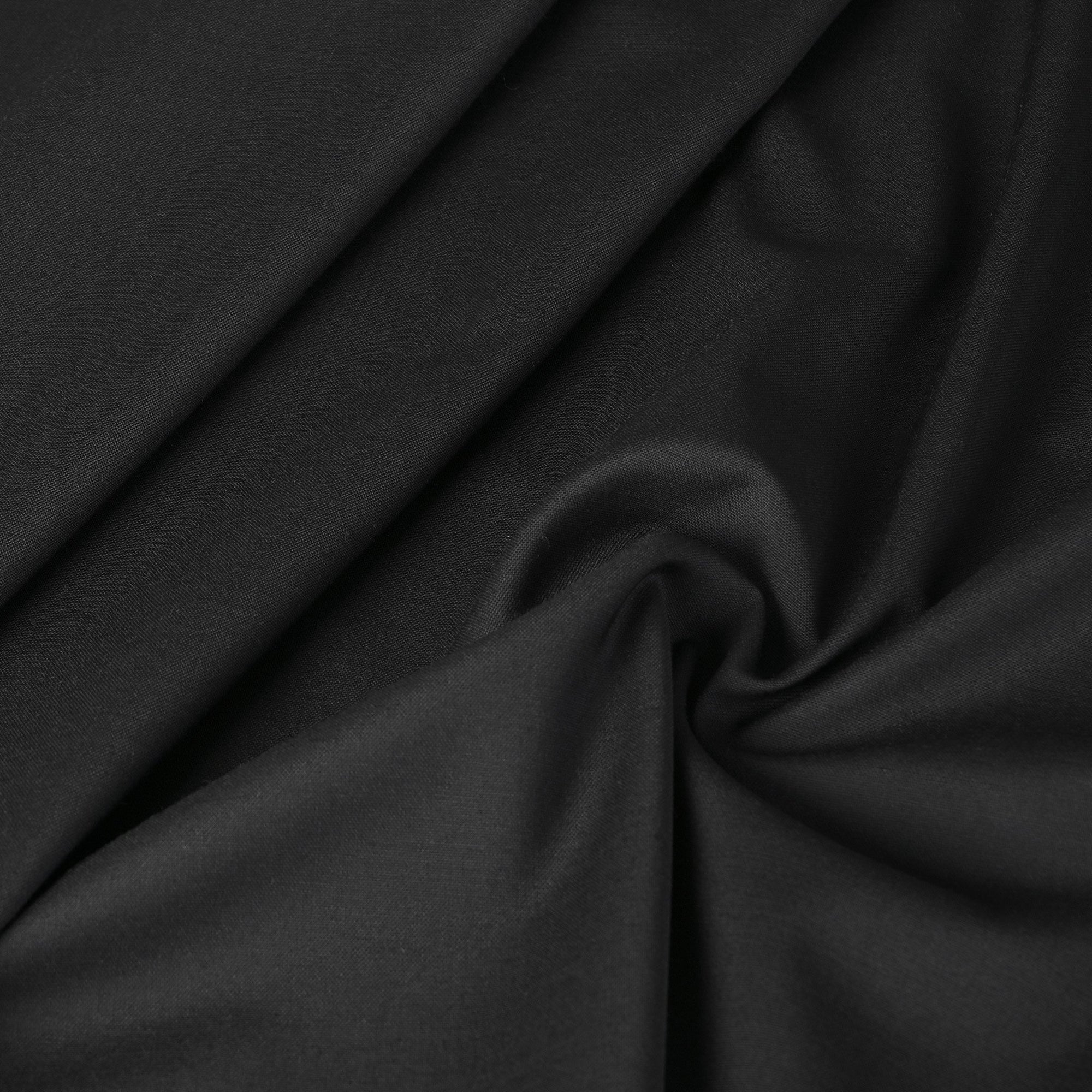 Black Suiting Fabric 11118