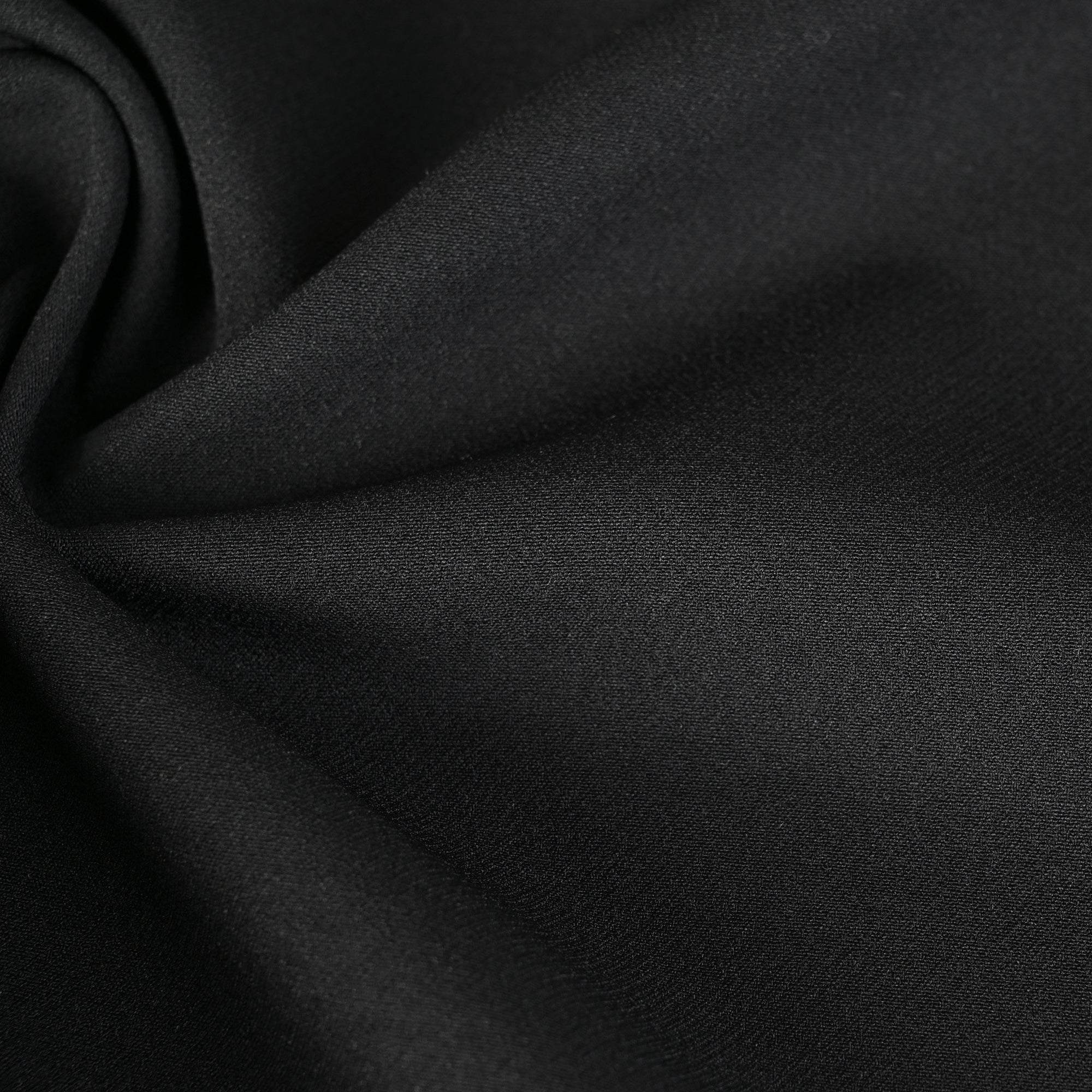 Black Suiting Fabric 11120